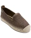Dkny Mallandra Platform Espadrille Flat In Brown,bronze