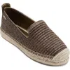 Dkny Mallandra Platform Espadrille Flat In Brown,bronze