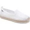 Dkny Mallandra Platform Espadrille Flat In White