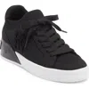 Dkny Mallory Knit Sneaker In Black