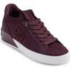 Dkny Arlan Lace-up Low-top Sneakers In Wine