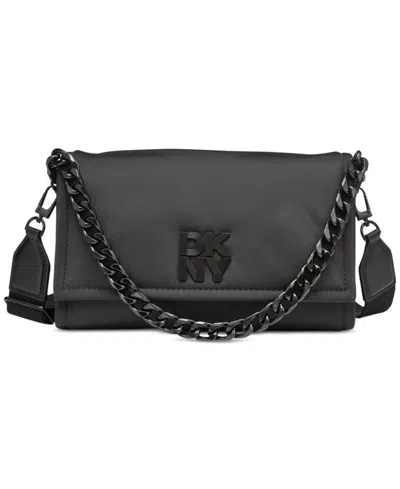Dkny Mara Small Shoulder Crossbody In Black,black
