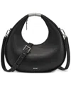 Dkny Margot Crescent Small Crossbody Bag In Black