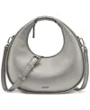 Dkny Margot Crescent Small Crossbody Bag In Gray
