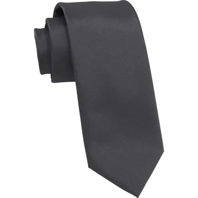 Dkny Matte Solid Tie In Gray