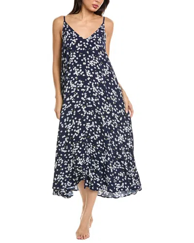 Dkny Maxi Sleep Chemise In Black