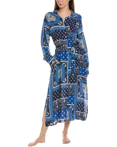 Dkny Maxi Sleepshirt In Blue