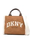 Dkny Medium Hadlee Tote Bag In Brown