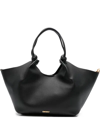 Dkny Medium Paula Commuter Tote Bag In Black