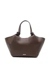 Dkny Medium Paula Commuter Tote Bag In Brown