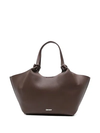 Dkny Medium Paula Commuter Tote Bag In Brown