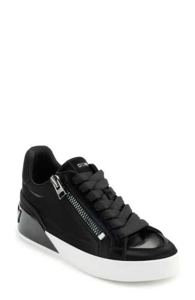 Dkny Mei Sneaker In Black