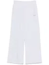 Dkny Mélange-effect Track Pants In Grey