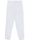 Dkny Mélange-effect Track Pants In Grey