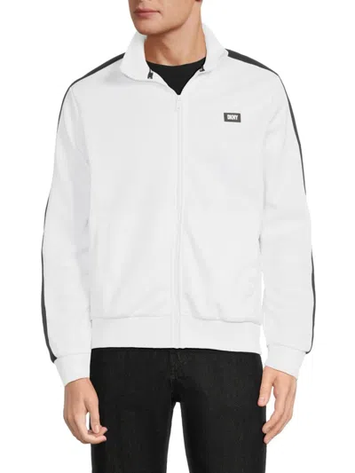 Dkny Men's Canon Track Jacket In White