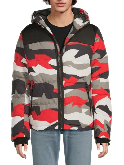Dkny Puffer Jacket In Multi
