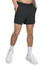Dkny Men's Hybrid Standard Fit Volley Shorts In Black