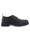 DKNY MEN'S LEATHER DERBY SHOES