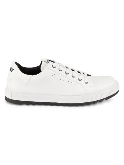 Dkny Men's Leather Sneakers In White
