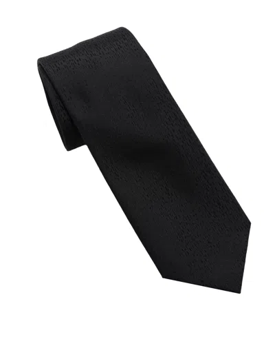Dkny Men's Matte Satin Slim Design Tie In Animal Print