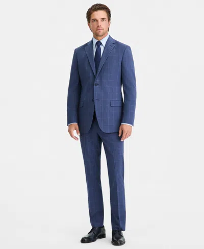 Dkny Men's Modern-fit Nested Suit In Blue