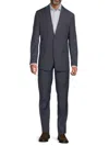 Dkny Men's Neat One-button Slim-fit Suit In Blue