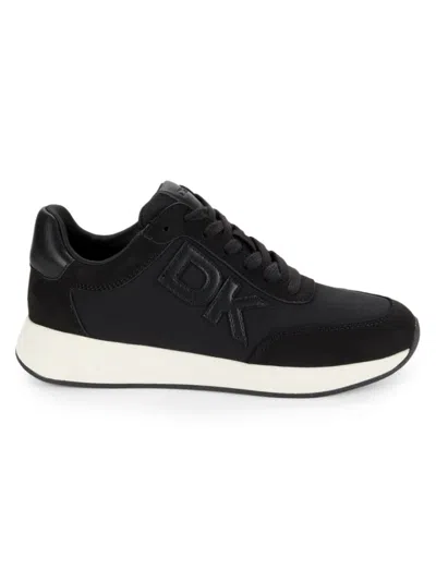 Dkny Men's Oaks Logo Sneakers In Black