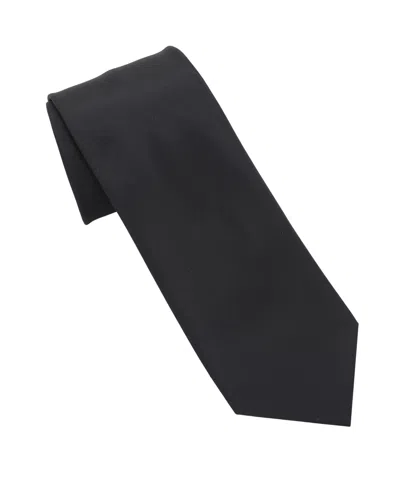 Dkny Men's Shine Satin Slim Design Tie In Gray