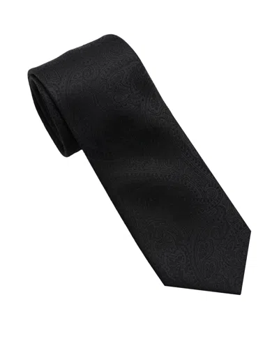 Dkny Men's Slim Design Tie In Black