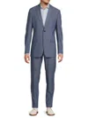 Dkny Men's Solid One-button Slim-fit Suit In Blue