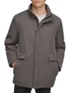 Dkny Men's Solid Regular-fit Jacket In Brown