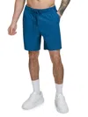 Dkny Core Volley Shorts Lined Swim Trunks In Poseidon
