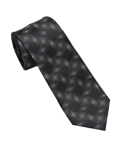 Dkny Men's Tossed Slim Design Tie In Gray