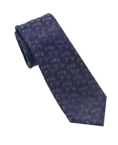 Dkny Men's Tossed Slim Design Tie In Blue