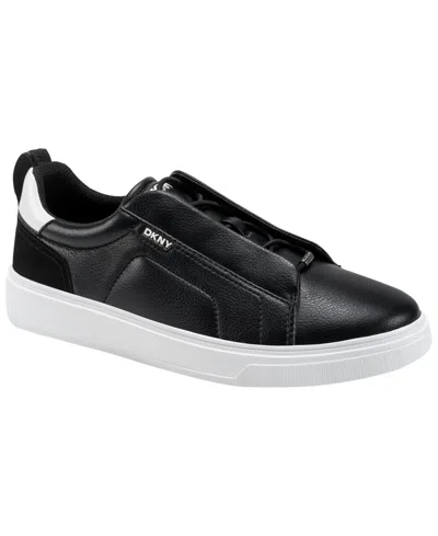 Dkny Men's Waylon Low-top Sneakers In Black