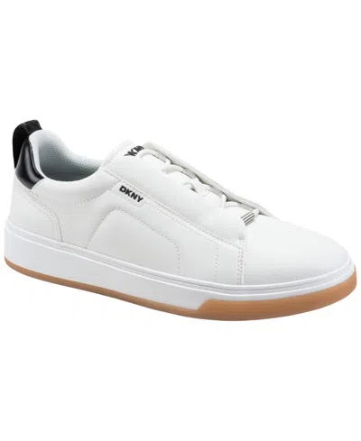 Dkny Men's Waylon Low-top Sneakers In White