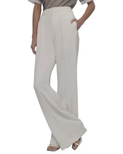 Dkny Mesh Inset Side Pant In White