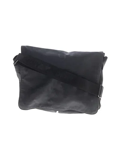 Pre-owned Dkny Messenger In Black