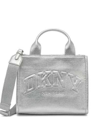 Dkny Metallic-effect Tote Bag