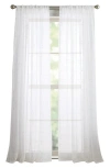 Dkny Metallic Grid Set Of 2 Curtain Panels In Gold