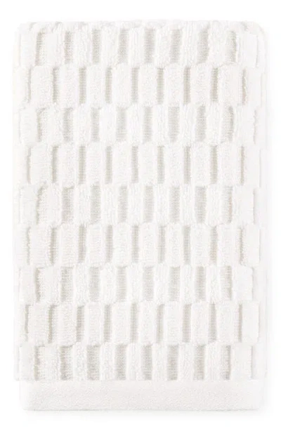 Dkny Metro Tile 4-piece Bath & Hand Towel Set In White