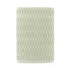 Dkny Metro Tile Quick Dry Bath & Hand Towel Set In Green