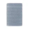 Dkny Metro Tile Quick Dry Bath & Hand Towel Set In Blue