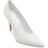 Dkny Mickel Pointed Toe Pump In White
