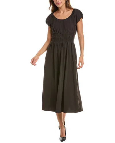 Dkny Midi Dress In Animal Print