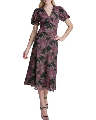 Dkny Midi Dress In Multi