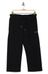 Dkny Mini Stud Logo Crop Pants