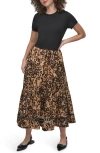 Dkny Mix Media A-line Dress