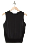Dkny Mixed Media Sleeveless Sweater