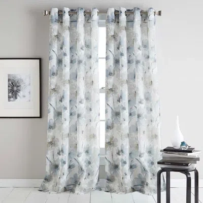 Dkny Modern Bloom Grommet Panel In Linen